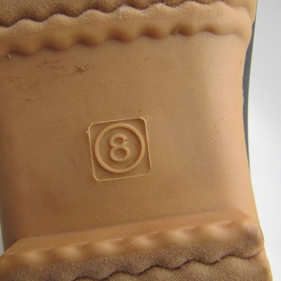 MIA Matthew Faux Shearling Duck Boots SZ 8 - Picture 6 of 7